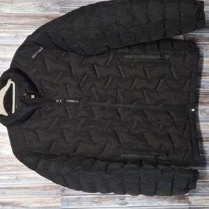 Mont-bell Men's Black Quilted Puffer Jacket Size Medium
